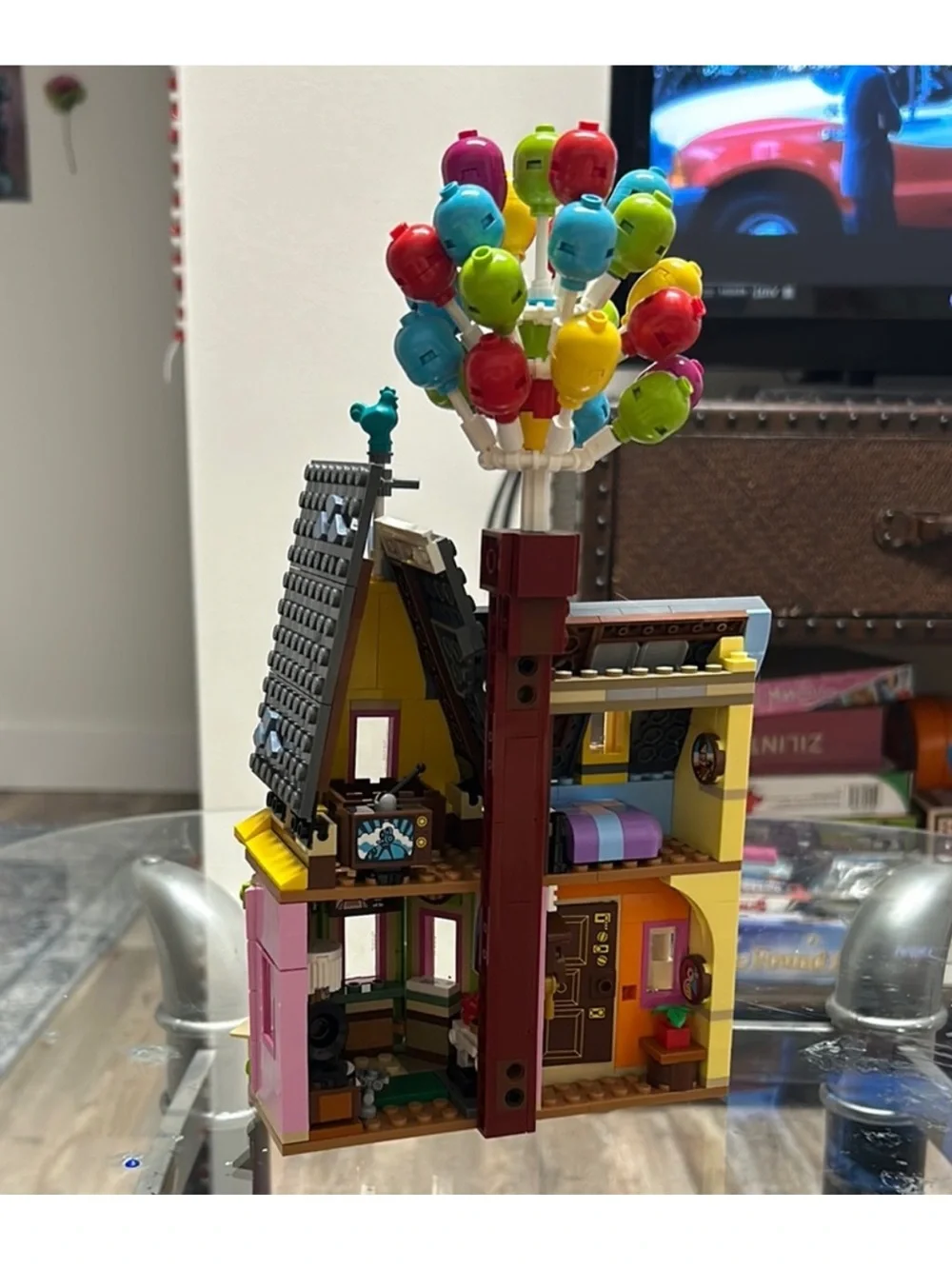 Lego Disney UP House with Multicolor Balloons - Red, Pink, Yellow, Blue